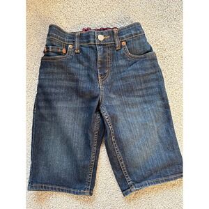 Levis 511  Youth Boys Denim Shorts Adjustable Stretch Waist Size 8 Reg